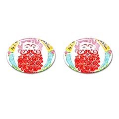 Life Is Art  Cufflinks (oval)