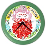 LIFE IS ART  Color Wall Clocks Front