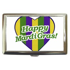 Happy Mardi Gras Logo Cigarette Money Cases by dflcprints