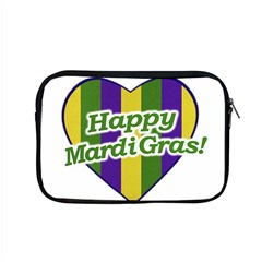 Happy Mardi Gras Logo Apple Macbook Pro 15  Zipper Case by dflcprints