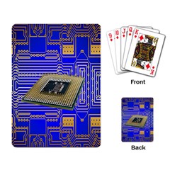 Processor Cpu Board Circuits Playing Card by Nexatart