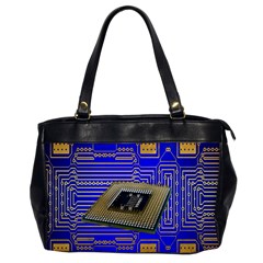 Processor Cpu Board Circuits Office Handbags by Nexatart