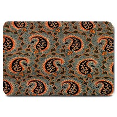 Persian Silk Brocade Large Doormat 