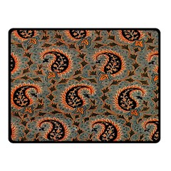 Persian Silk Brocade Fleece Blanket (Small)