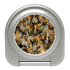 Honey Bee Water Buckfast Travel Alarm Clocks by Nexatart