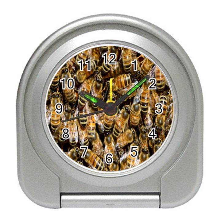 Honey Bee Water Buckfast Travel Alarm Clocks