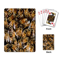 Honey Bee Water Buckfast Playing Card by Nexatart