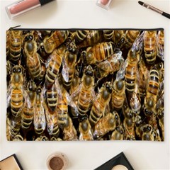 Honey Bee Water Buckfast Cosmetic Bag (xxxl)  by Nexatart