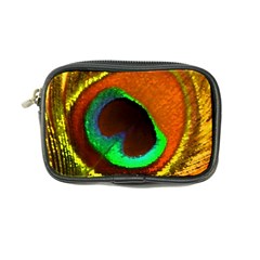 Peacock Feather Eye Coin Purse by Nexatart