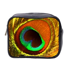 Peacock Feather Eye Mini Toiletries Bag 2-Side