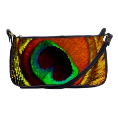 Peacock Feather Eye Shoulder Clutch Bags