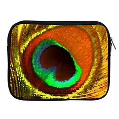 Peacock Feather Eye Apple Ipad 2/3/4 Zipper Cases by Nexatart