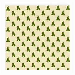 Leaf Pattern Green Wallpaper Tea Medium Glasses Cloth by Nexatart