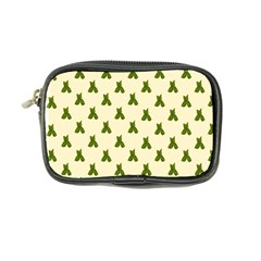 Leaf Pattern Green Wallpaper Tea Coin Purse by Nexatart