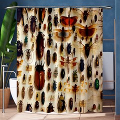 Insect Collection Shower Curtain 60  X 72  (medium)  by Nexatart