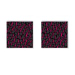 Weave And Knit Pattern Seamless Background Cufflinks (Square) Front(Pair)