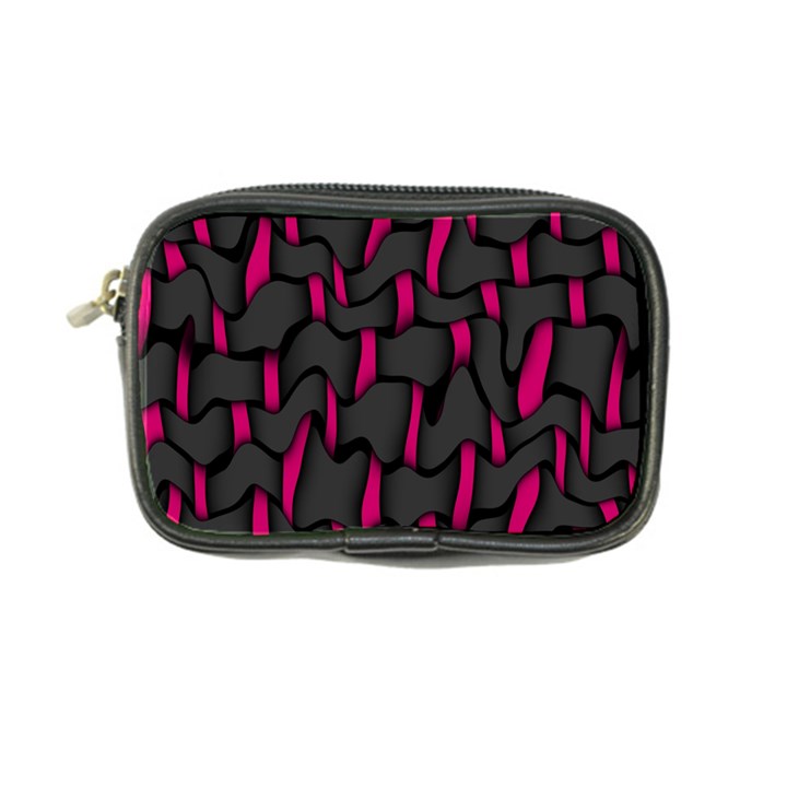 Weave And Knit Pattern Seamless Background Coin Purse