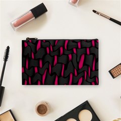 Weave And Knit Pattern Seamless Background Cosmetic Bag (small)  by Nexatart