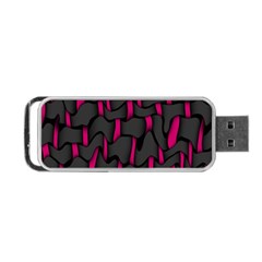 Weave And Knit Pattern Seamless Background Portable Usb Flash (two Sides) by Nexatart