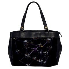 Grid Construction Structure Metal Office Handbags by Nexatart