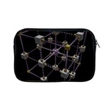 Grid Construction Structure Metal Apple MacBook Pro 13  Zipper Case Front