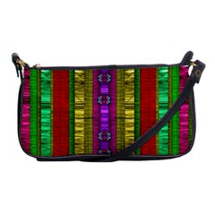 A Gift From The Rainbow In The Sky Shoulder Clutch Bags by pepitasart