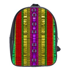 A Gift From The Rainbow In The Sky School Bags (xl)  by pepitasart