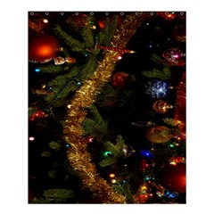 Night Xmas Decorations Lights  Shower Curtain 60  X 72  (medium)  by Nexatart