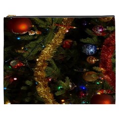 Night Xmas Decorations Lights  Cosmetic Bag (xxxl)  by Nexatart