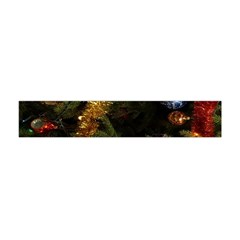 Night Xmas Decorations Lights  Flano Scarf (mini)