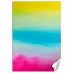 Watercolour Gradient Canvas 12  X 18   by Nexatart