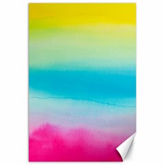 Watercolour Gradient Canvas 20  X 30   by Nexatart