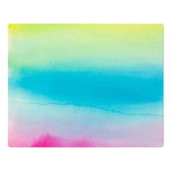 Watercolour Gradient Double Sided Flano Blanket (large)  by Nexatart