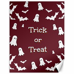 Halloween Free Card Trick Or Treat Canvas 12  X 16   by Nexatart