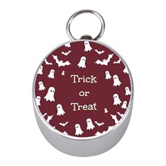 Halloween Free Card Trick Or Treat Mini Silver Compasses by Nexatart