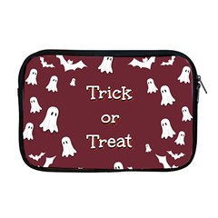 Halloween Free Card Trick Or Treat Apple Macbook Pro 17  Zipper Case by Nexatart