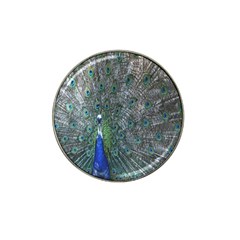 Peacock Four Spot Feather Bird Hat Clip Ball Marker by Nexatart