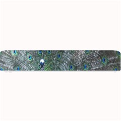 Peacock Four Spot Feather Bird Small Bar Mats by Nexatart