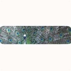 Peacock Four Spot Feather Bird Large Bar Mats by Nexatart