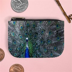 Peacock Four Spot Feather Bird Mini Coin Purses by Nexatart