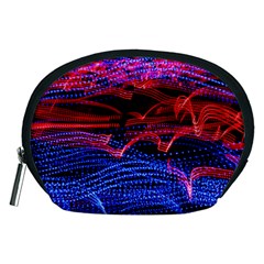 Lights Abstract Curves Long Exposure Accessory Pouches (medium)  by Nexatart