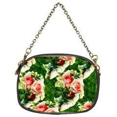 Floral Collage Chain Purses (two Sides)  by Nexatart