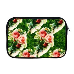 Floral Collage Apple Macbook Pro 17  Zipper Case by Nexatart