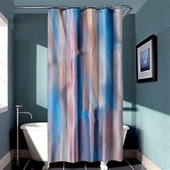 Vertical Abstract Contemporary Shower Curtain 36  X 72  (stall)  by Nexatart