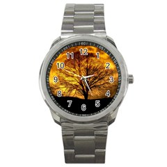 Moon Tree Kahl Silhouette Sport Metal Watch