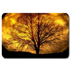 Moon Tree Kahl Silhouette Large Doormat 