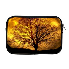 Moon Tree Kahl Silhouette Apple MacBook Pro 17  Zipper Case