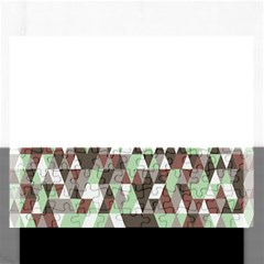 Pattern Triangles Random Seamless Rectangular Jigsaw Puzzl by Nexatart