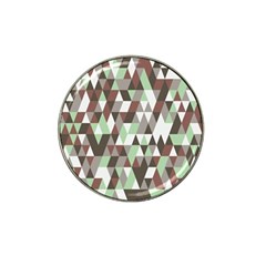 Pattern Triangles Random Seamless Hat Clip Ball Marker (10 Pack) by Nexatart