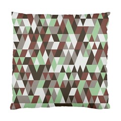 Pattern Triangles Random Seamless Standard Cushion Case (two Sides)